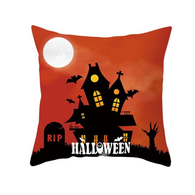 Scary Halloween Pillowcase