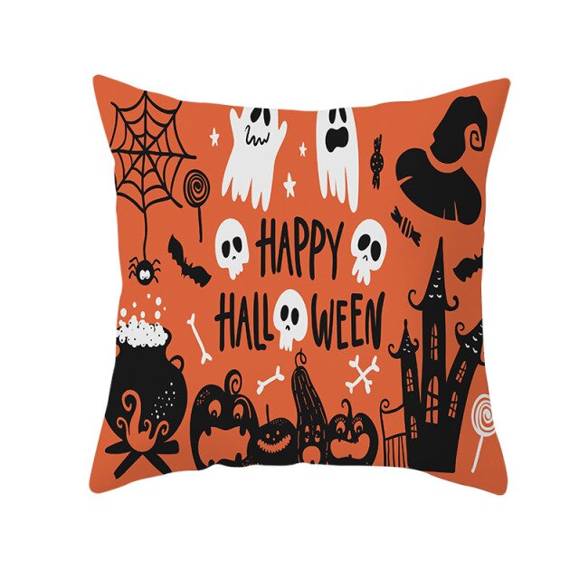 Scary Halloween Pillowcase