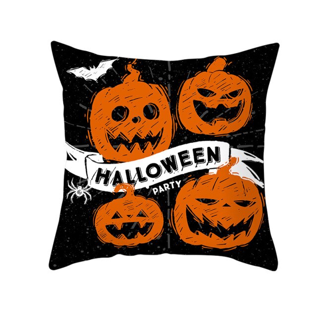 Scary Halloween Pillowcase