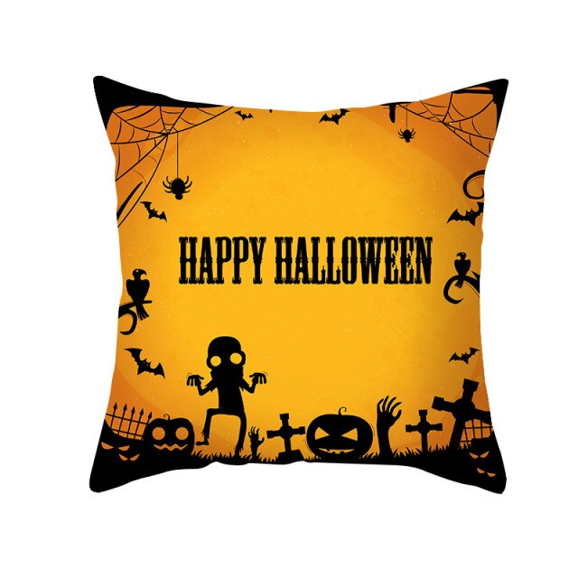 Scary Halloween Pillowcase