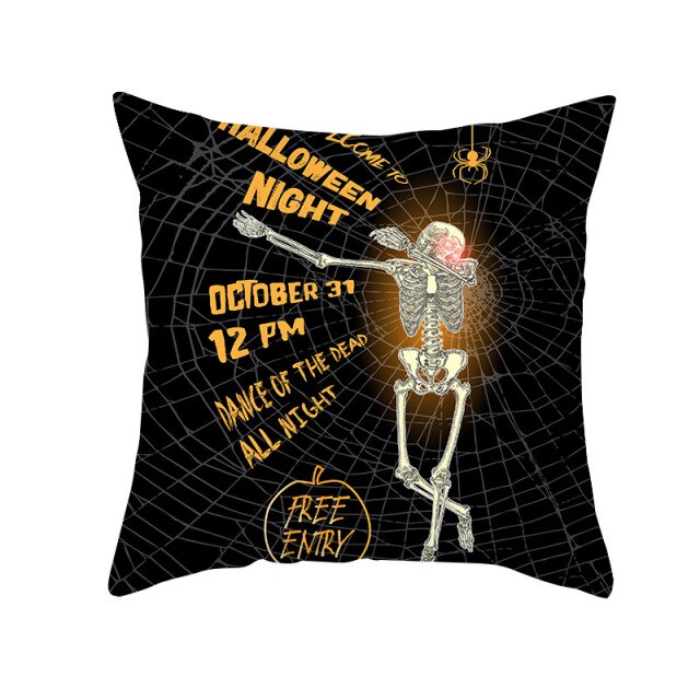 Scary Halloween Pillowcase