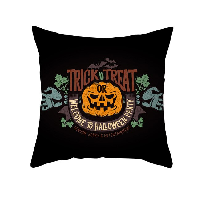 Scary Halloween Pillowcase
