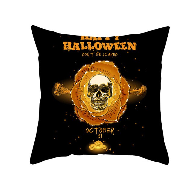 Scary Halloween Pillowcase
