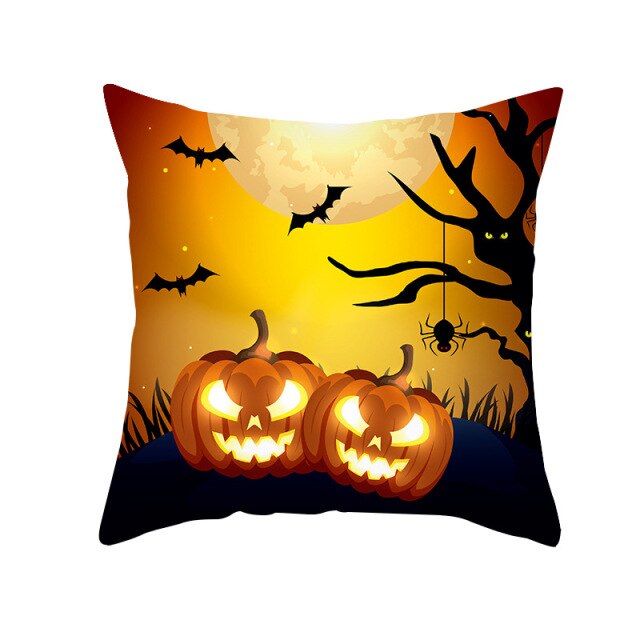 Scary Halloween Pillowcase