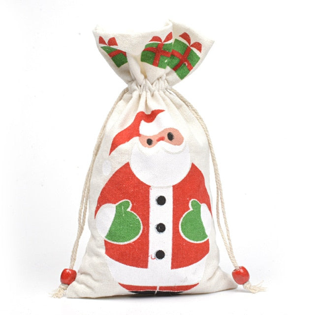 Gift Bag Pocket Cartoon Snowflake Halloween Candy Bag