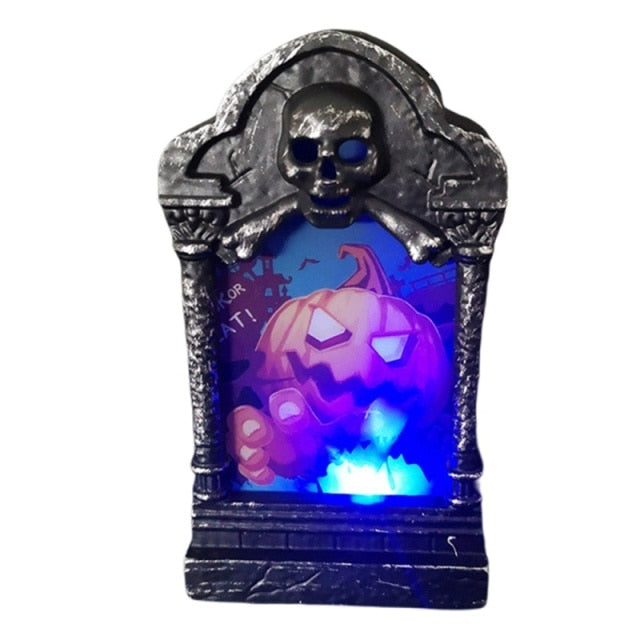 LED Tombstone Decoration For Halloween