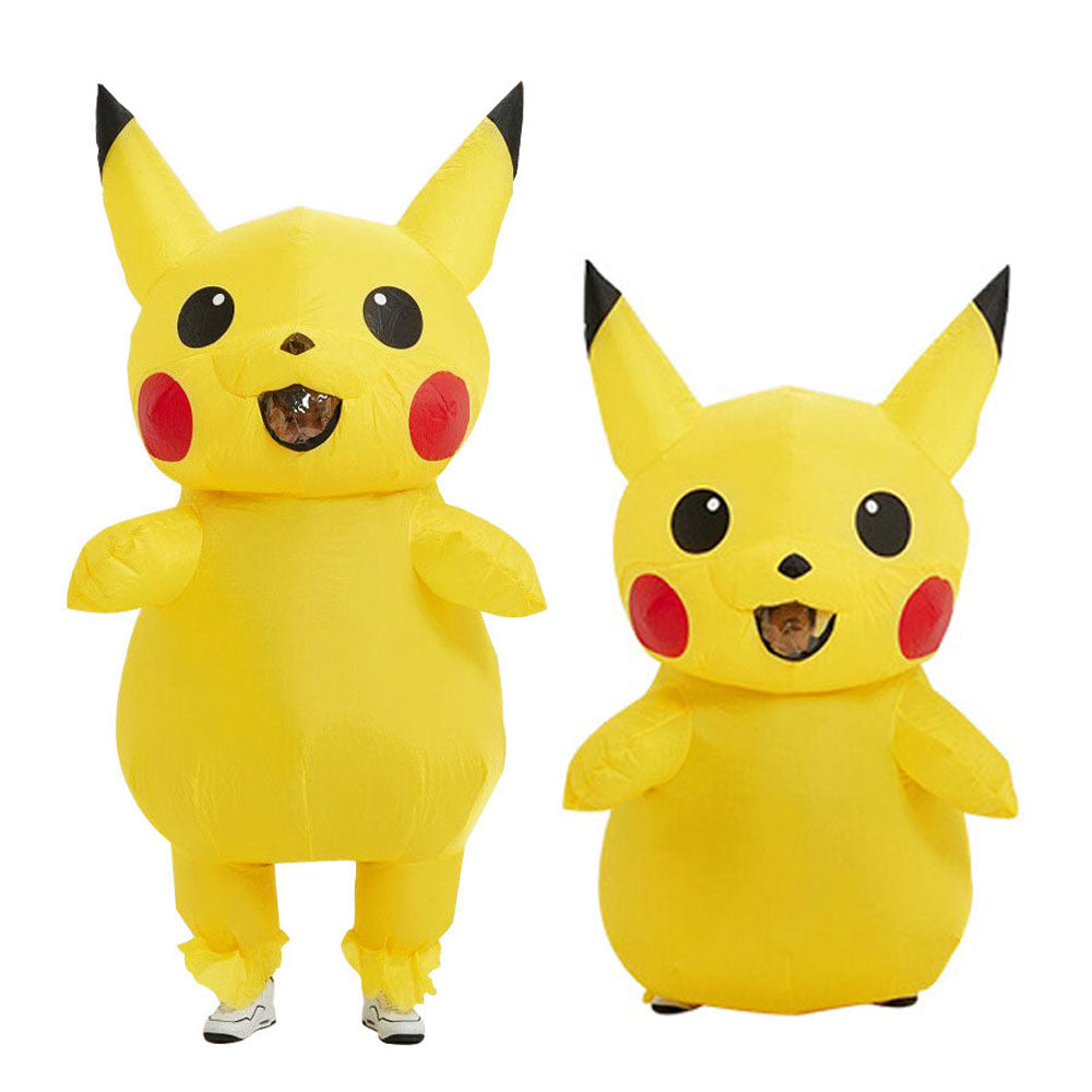 Yellow Inflatable Pokemon Costume For Kids