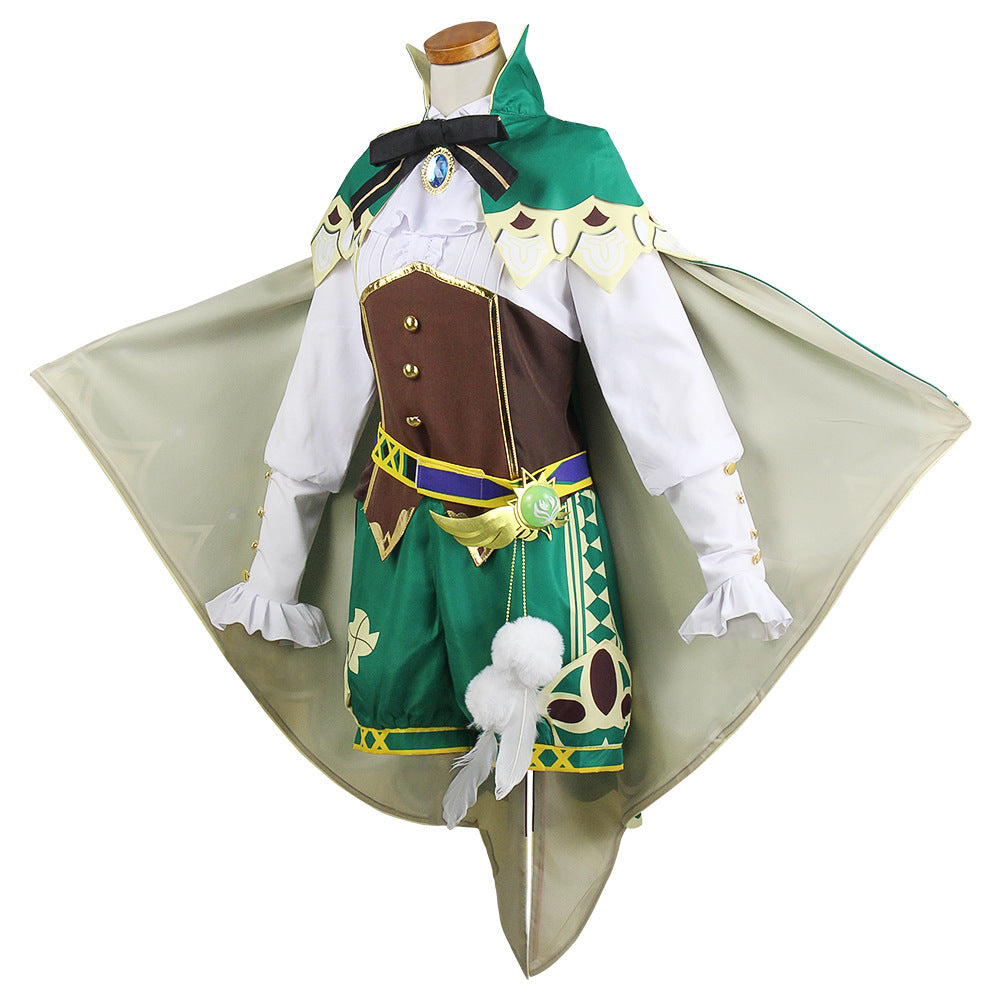 Genshin Impact Venti Cosplay Uniform Halloween Costumes