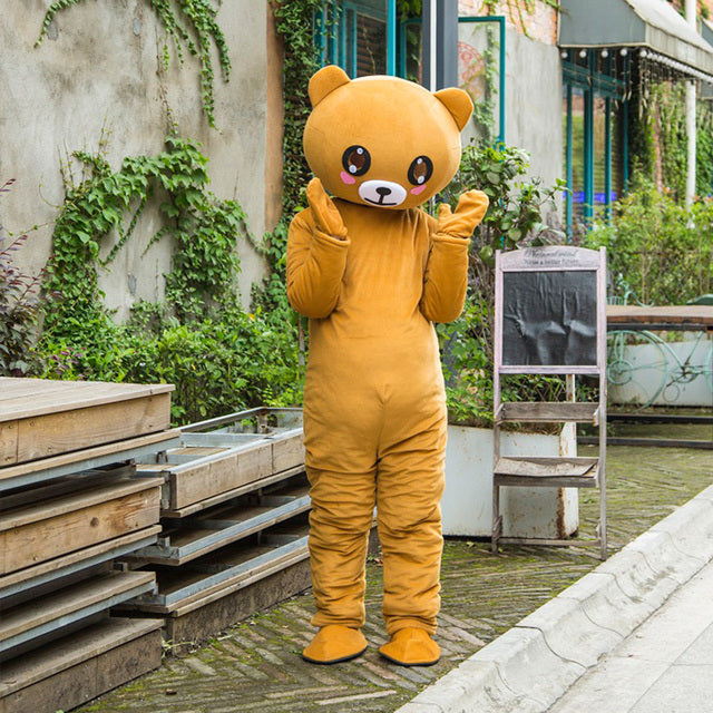 Cute Tiger Mascot Cartoon Doll Cosplay Costume