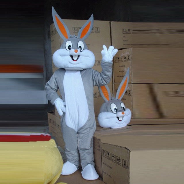 Cute Tiger Mascot Cartoon Doll Cosplay Costume