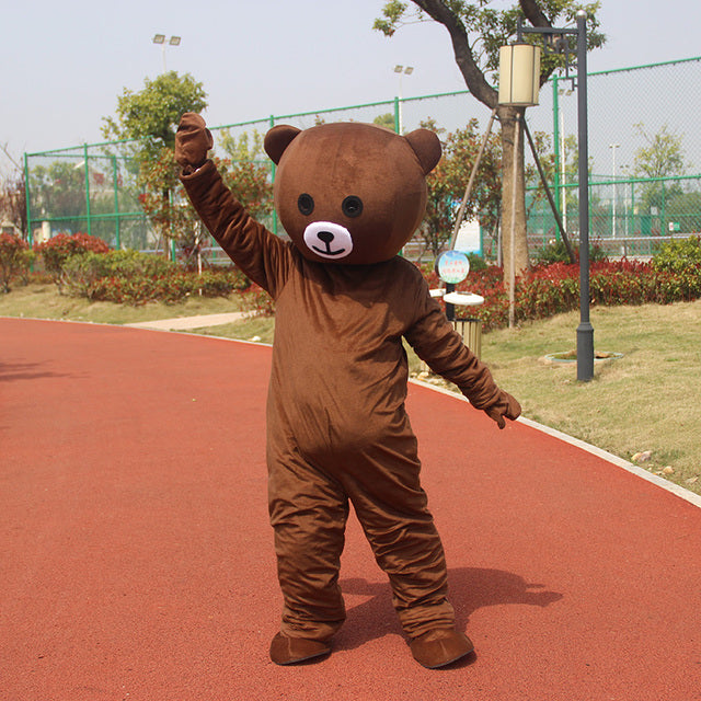 Cute Tiger Mascot Cartoon Doll Cosplay Costume