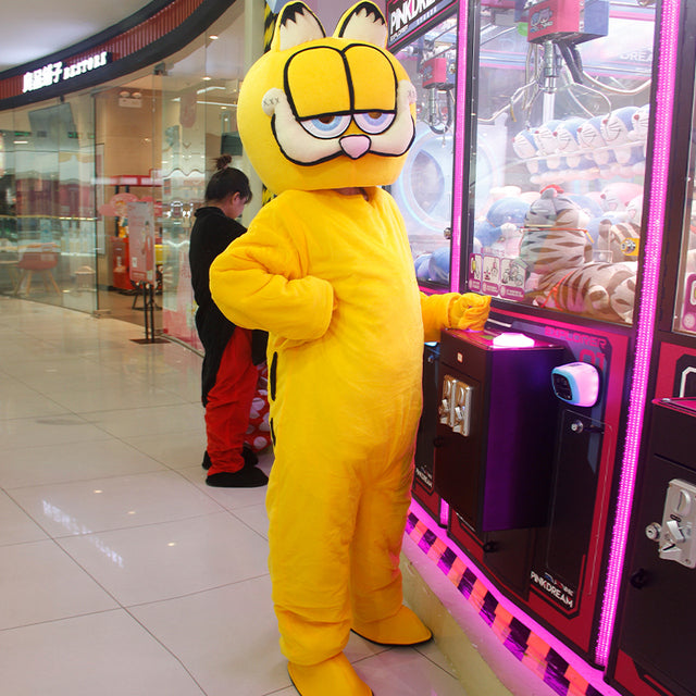 Cute Tiger Mascot Cartoon Doll Cosplay Costume