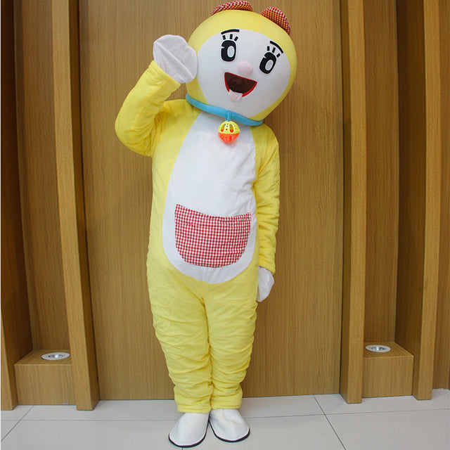Cute Tiger Mascot Cartoon Doll Cosplay Costume