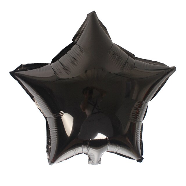 Black Stars Halloween decoration Balloons