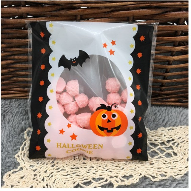 Happy Halloween Cookie Candy bread packaging bag