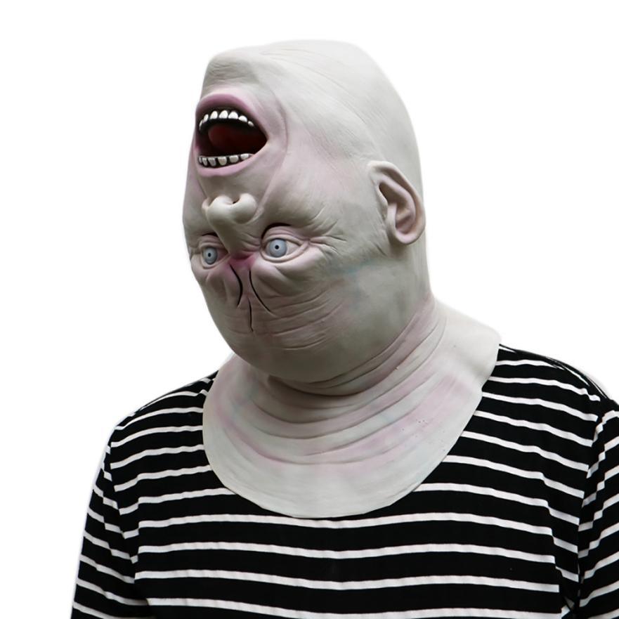Full Head Upside Down Mask For Halloween