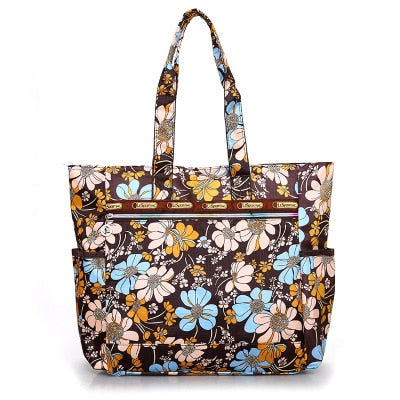 Large Capacity Floral Handbag