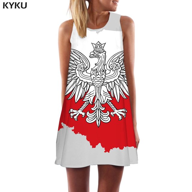 Skull Dress Women Band Party Music Metal Beach