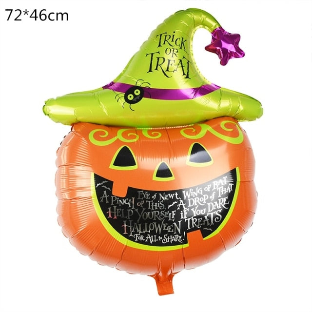 Halloween Pumpkin Ghost Balloons Decoration