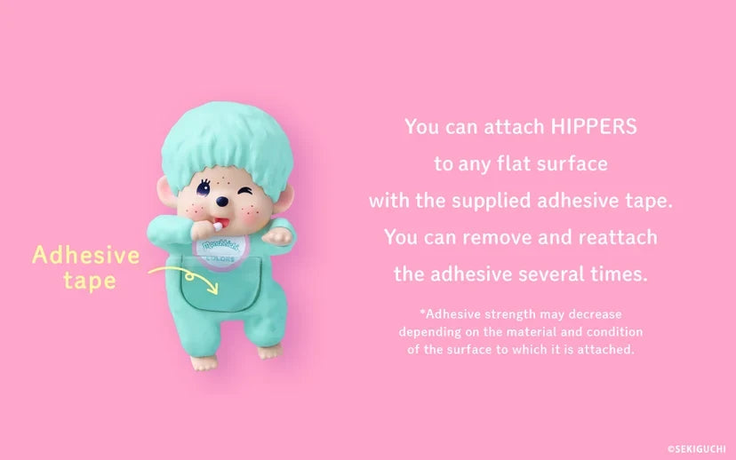 HIPPERS Monchhichi COLORS: Wink Series Blind Box