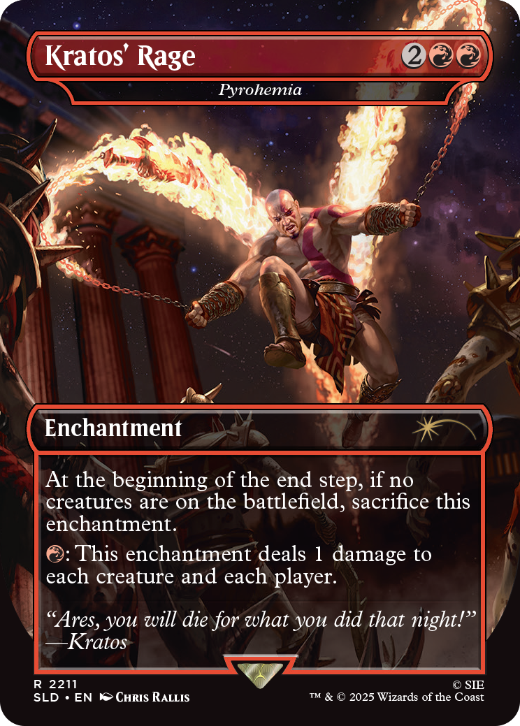 Magic: the Gathering Secret Lair x God of War - Greek