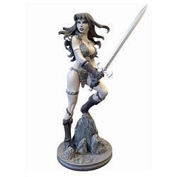 Red Sonja Black and White Amanda Conner Statue