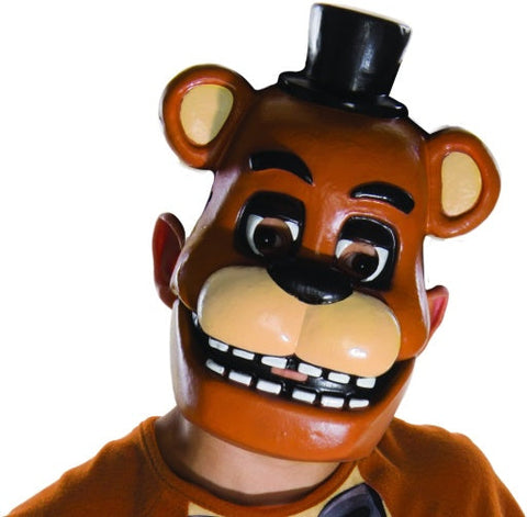 Kids Five Nights at Freddy's Freddy Fazbear Costume Half Mask