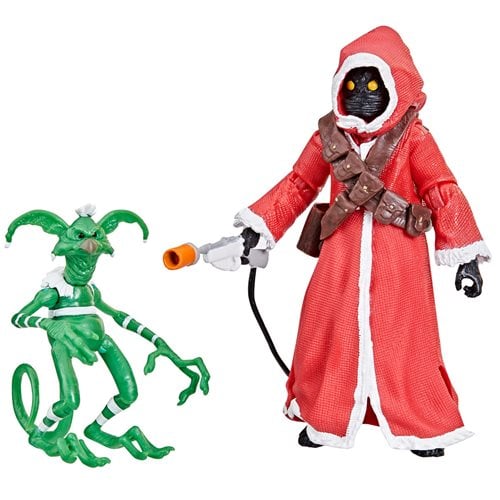 Star Wars The Black Series Jawa & Salacious B. Crumb (Holiday Edition) 6-Inch Action Figure - Exclusive