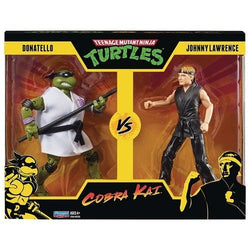 Teenage Mutant Ninja Turtles X Cobra Kai - Donatello Vs. Johnny Lawrence 2-Pack Action Figures