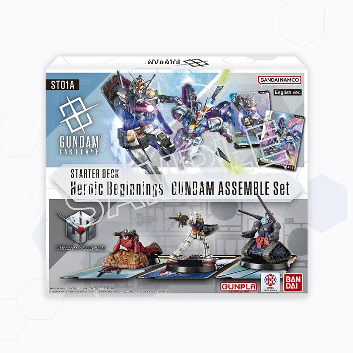 Gundam Card Game: Assemble Starter Deck 01 - Heroic Beginnings