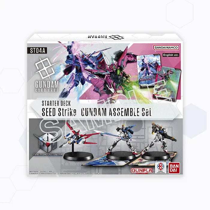 Gundam Card Game: Assemble Starter Deck 04 - Seed Strike
