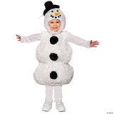 Toddlers Snowman Belly Baby Costume - Medium