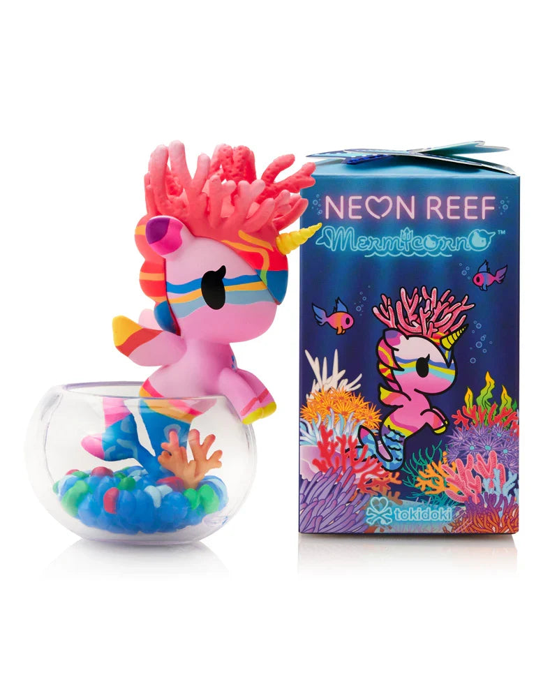 tokidoki Neon Reef Mermicorno Blind Box (1 Blind Box)