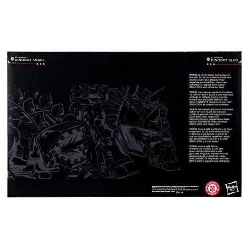 Transformers Generations Selects Age of the Primes Leader Class G2 Universe Dinobots Slug and Snarl