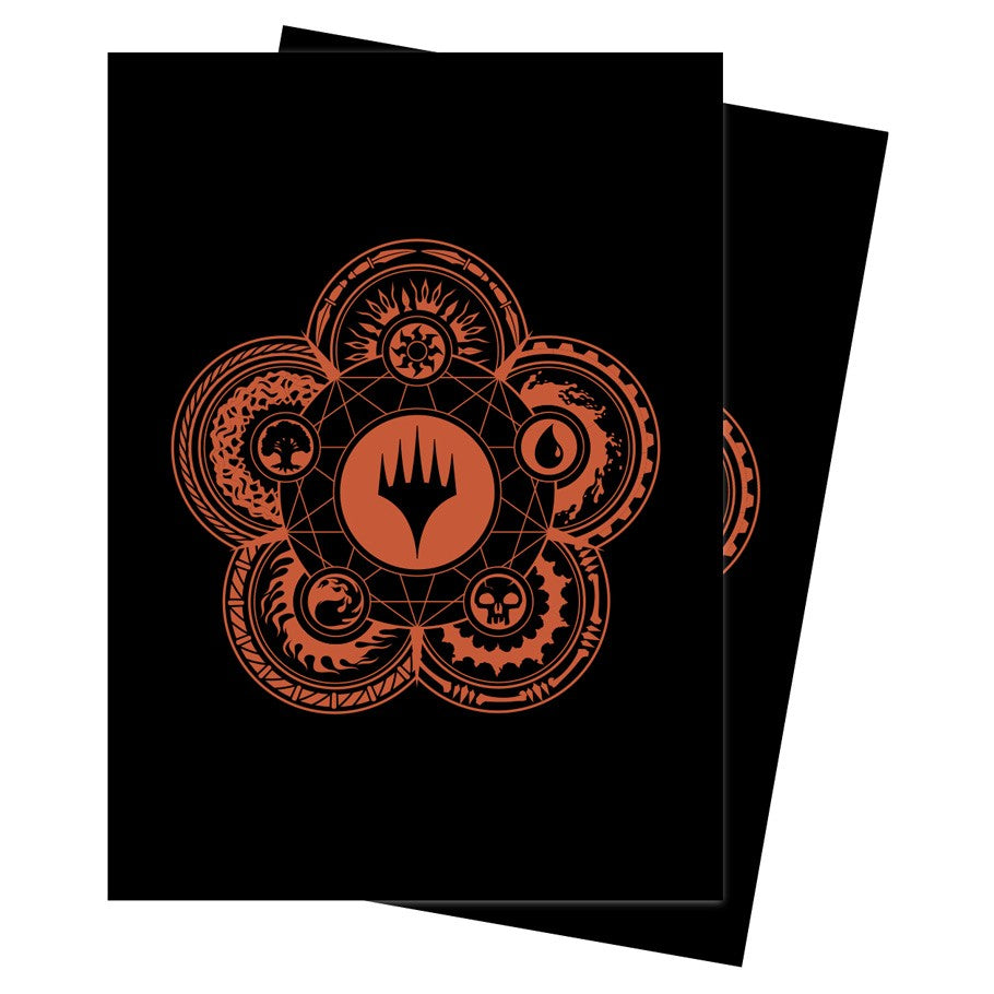 Magic: the Gathering -  Mana 7 Color Wheel Deck Protector Sleeves (100ct)