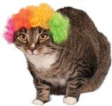 Pets Rainbow Afro Wig Costume Accessory