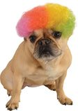 Pets Rainbow Afro Wig Costume Accessory