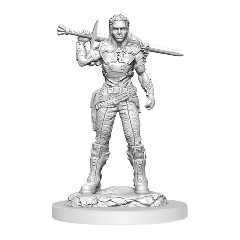 D&D: Nolzur's Marvelous Miniatures - Orc Fighter Female