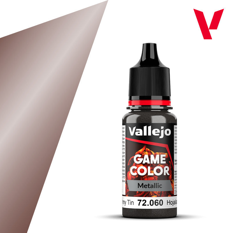 Game Color: Metallic - Tinny Tin