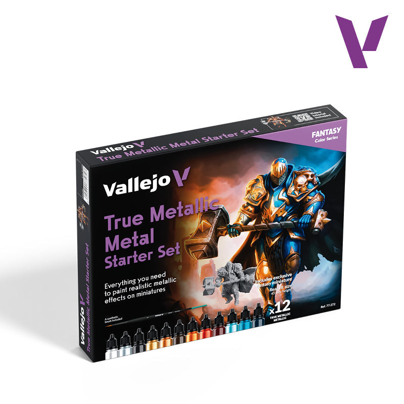 Vallejo True Metallic Metal: Starter Set