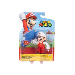 World of Nintendo 4" Action Figure - Fire Mario