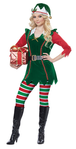 Festive Elf Female Costume