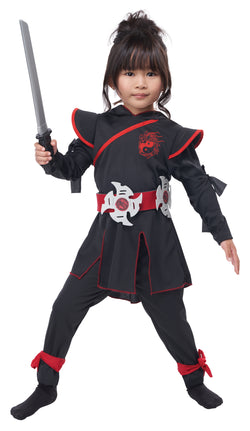 Little Ninja Girl Costume for Toddlers