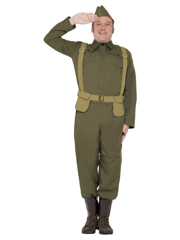 Men's WW2 Home Guard Private Costume