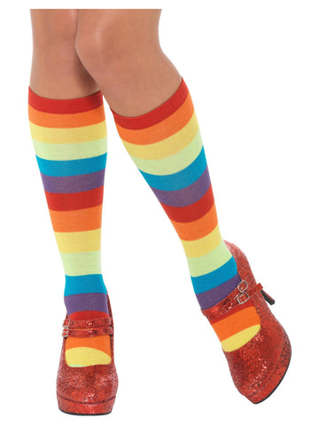 Rainbow Clown Socks, Unisex