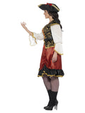 Women's Plus Size Curves Pirate Lady Costume