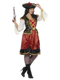 Women's Plus Size Curves Pirate Lady Costume