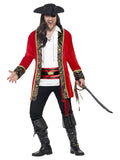 Men's Curves Pirate Captain Costume