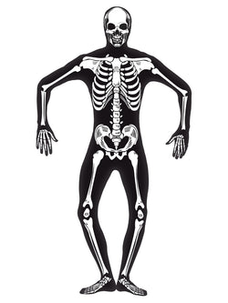 Men's Skeleton Second Skin Costume - The Halloween Spot