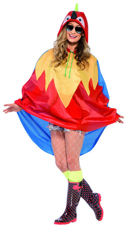 Parrot Party Poncho - The Halloween Spot